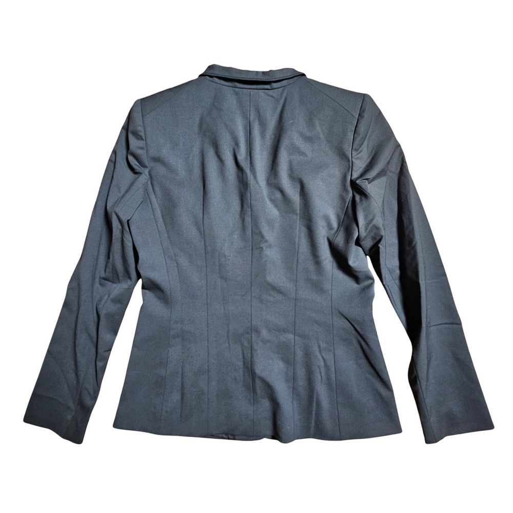 Lafayette 148 New York Virgin Wool Blend Blazer 8 Office Siren Corpcore‎ - Picture 2 of 6